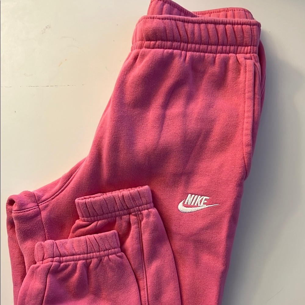 Nike Pink Sweatpant Joggers